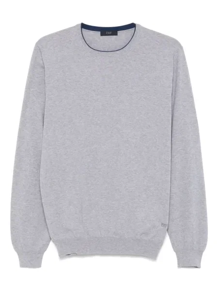 Cămașă Fay tricotate gri