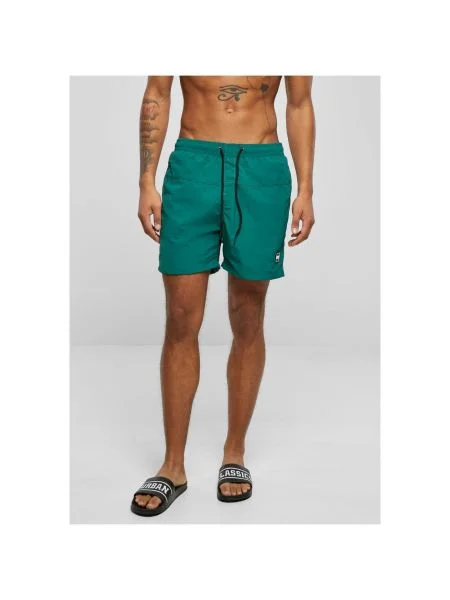 Slip de baie Urban Classics verde