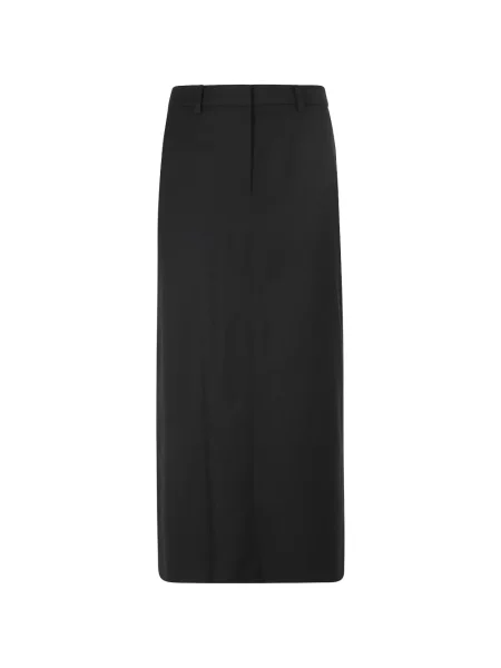 Cu centură fustă Dunst negru