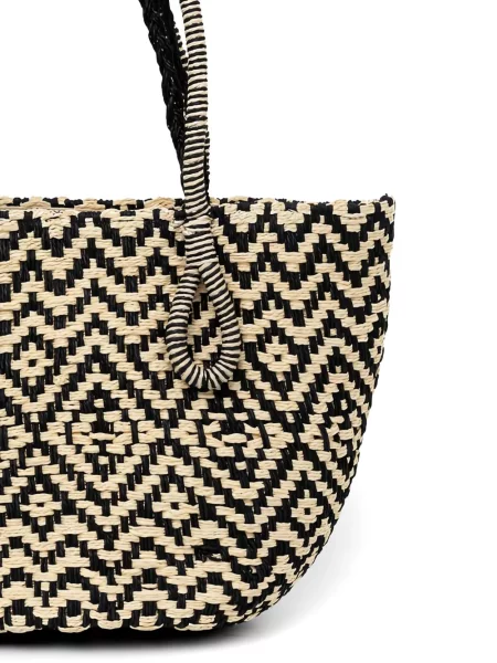 Zawieszka Hoss Intropia w kwiatki czarna