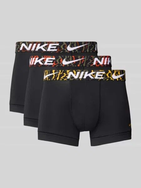 Obcisłe bokserki w zestaw 3 szt. model ESSENTIAL MICRO' Nike czarne