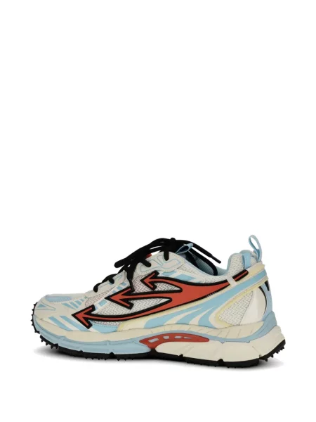 Sneakerși Off-white plasă alb