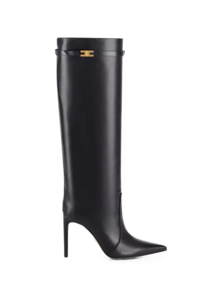 Botine Elisabetta Franchi negru
