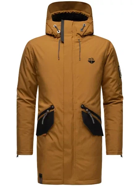 STONE HARBOUR Zimska jakna Ragaan karamel črna