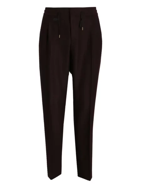 Pantaloni Hugo cu cordon maro