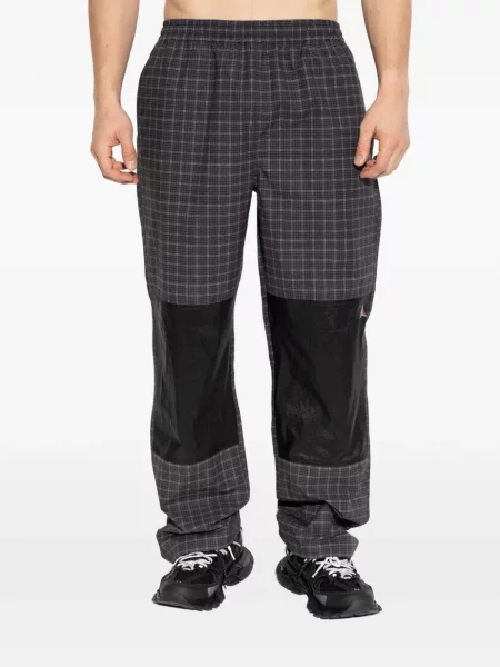 Pantaloni Roa cu imprimeu geometric gri