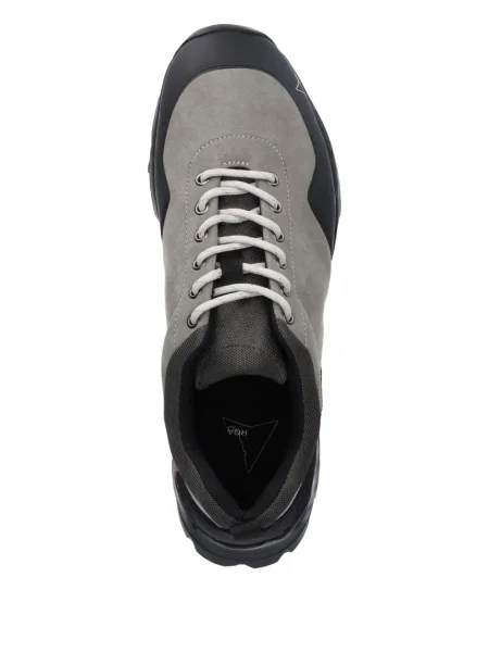 Sneakerși Roa cu șireturi din dantelă gri
