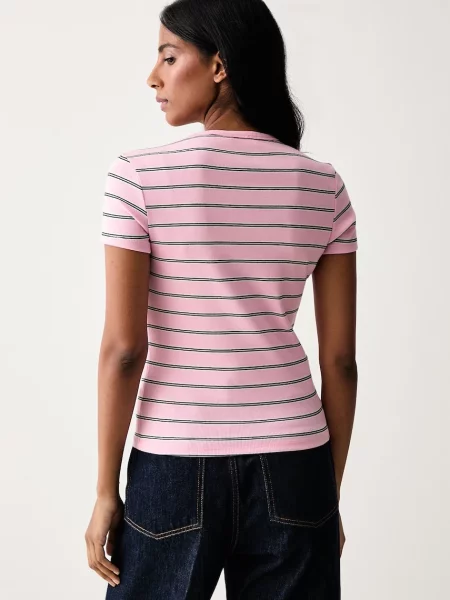 Tommy Jeans T-shirt z różowa