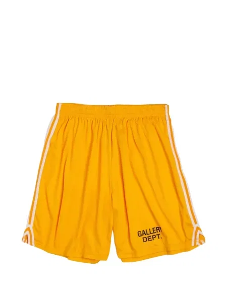 Pantaloni scurți Gallery Dept. cu dungi galben