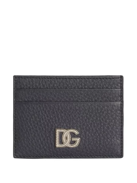 Portofel Dolce & Gabbana cu autograf albastru