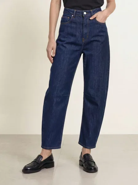 Reiss Barrel Džíny Levitt 35 dark blue modré