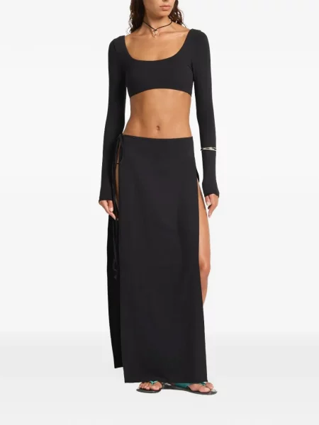 Fusta maxi Bound negru