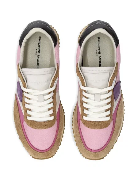 Bőr sneaker Philippe Model Paris rózsaszín