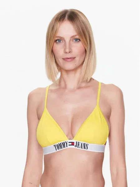 Plavky Tommy Jeans žltá