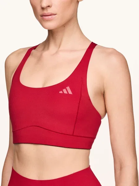 Výcvik podprsenka Adidas Performance červená