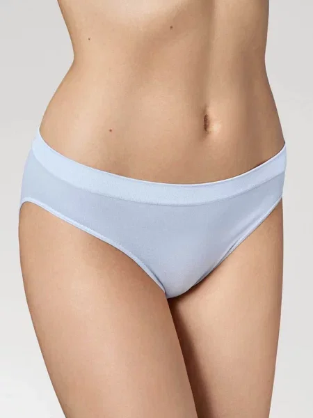 Бесшовные однотонные трусики FIGI_GATTA_M_BIKINI_KIKI білі