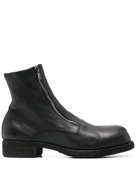 Cizme scurte Guidi din piele negru