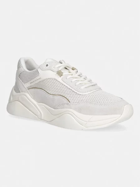 Armani Exchange sneakers pentru femei bej