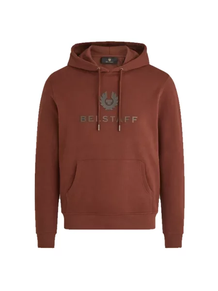 Bluza z kapturem Belstaff czerwona