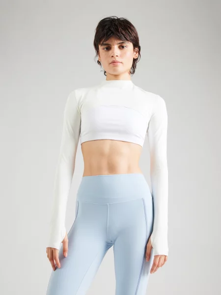 NIKE Tricou funcțional ZENVY fildeş