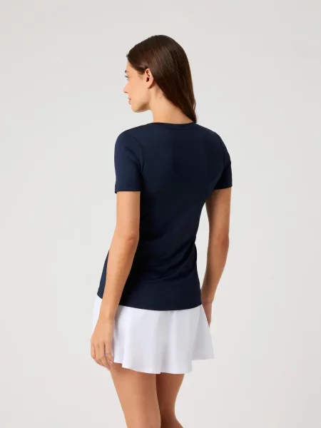 Bjorn_borg ACE SLIM T-SHIRT z recyklowanego – NIGHT SKY niebieska