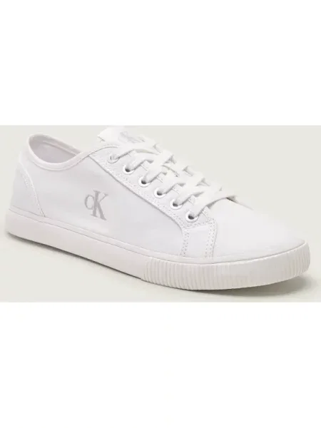Calvin Klein Jeans Teniszcipő Ess Vulc Low Mg Canvas fehér