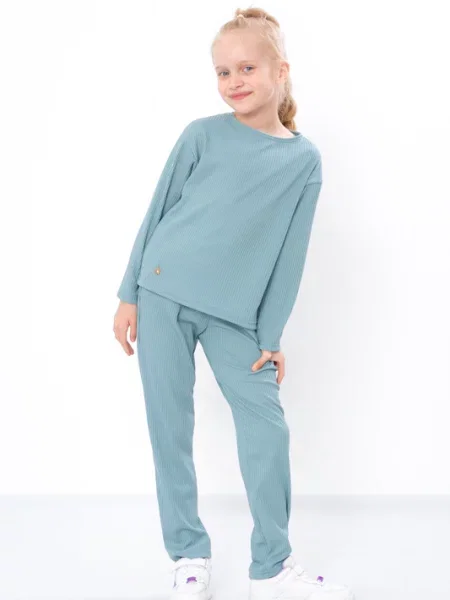 Дитячий Спортивний костюм Носи своє світло-сірий бавовна/поліестер сірий