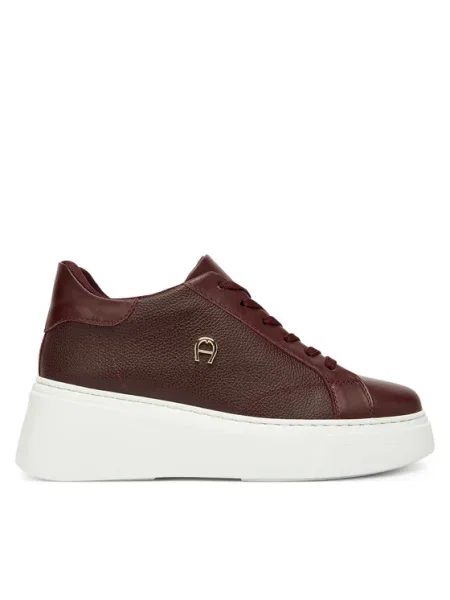 Sneakersy Aigner bordová