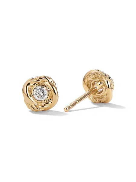 Kolczyki David Yurman żółte