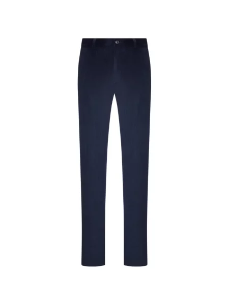 Pantaloni Etro de catifea cord albastru
