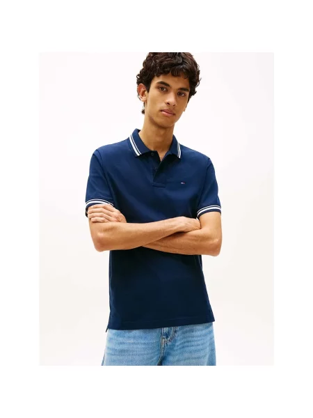 Tricou Tommy Jeans albastru