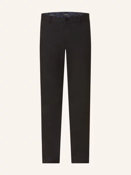Alberto Chino Kalhoty Lou Regular Fit černá
