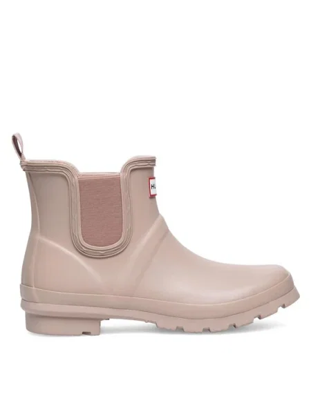 Hunter Cizme de cauciuc roz