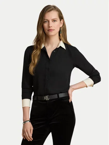 LAUREN RALPH LAUREN Marškiniai juoda