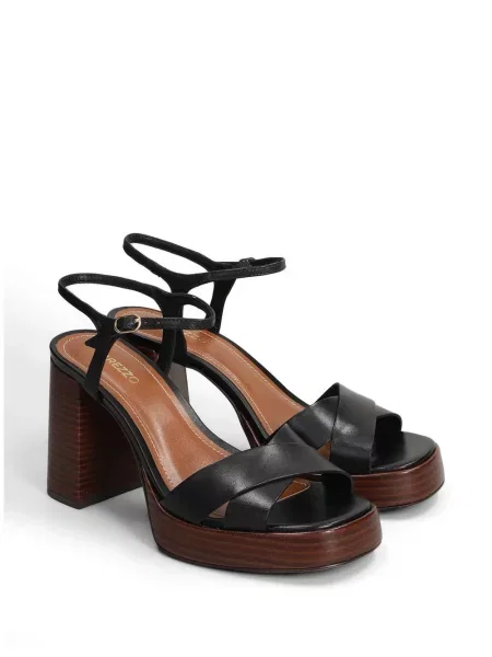 Sandale Arezzo cu platformă negru