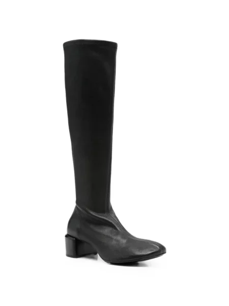 Botine Officine Creative din piele negru