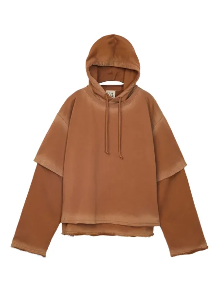 Bluza z kapturem Camperlab brązowa