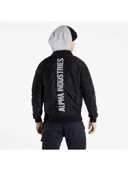 Alpha Industries TT Hood BP Reflective Jacket Black negru