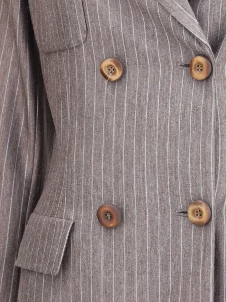 Sacou Giorgio Armani cu dungi gri