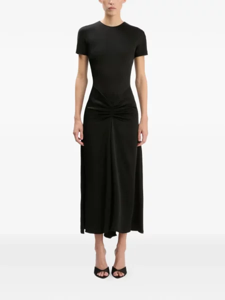 Rochie midi Victoria Beckham negru
