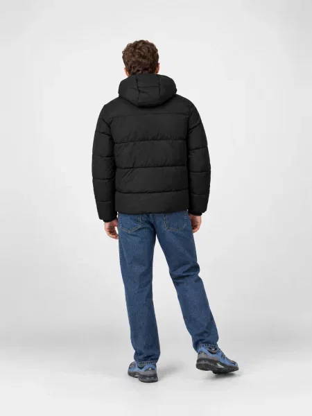 JACK & JONES Zimná bunda JORNORREBRO' čierna