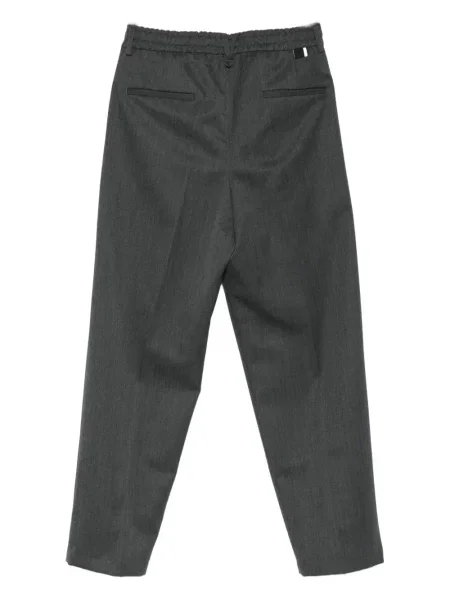 Pantaloni Low Brand plisate gri