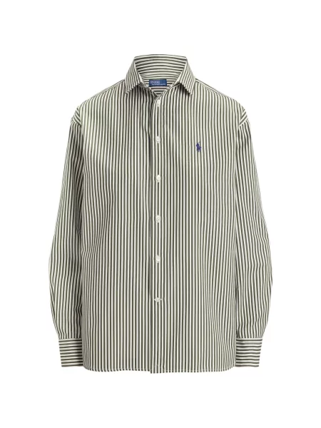 Scurt șapcă Polo Ralph Lauren cu broderie din jerseu maro