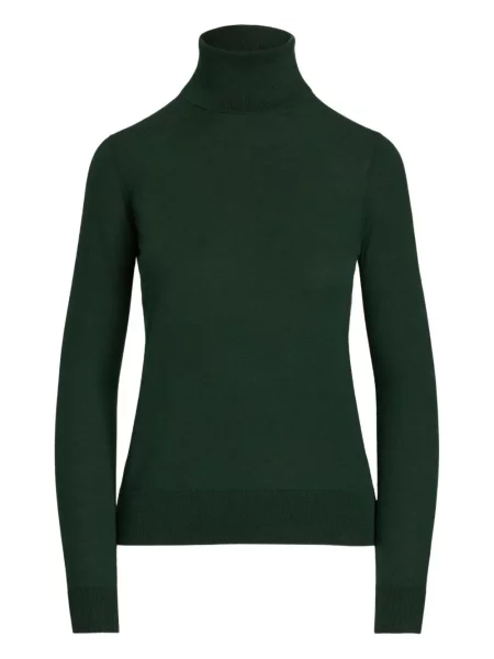 Pulover Ralph Lauren Collection din cașmir verde