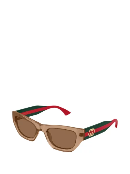 Ochelari de soare Gucci Eyewear cu dungi maro