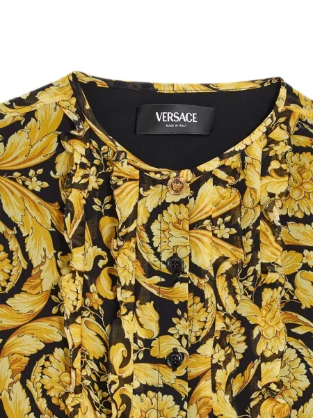 Koszula dziecięca Versace czarna