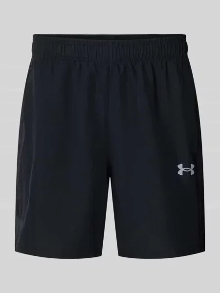Szorty sportowe o kroju regular fit z elastycznym pasem model UTILITY' Under Armour czarne
