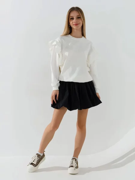 Детская юбка мини Lawa черная