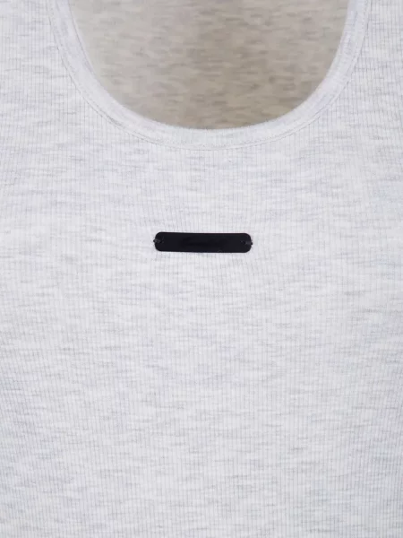 Πλεκτή μάξι φόρεμα Fear Of God Essentials γκρι