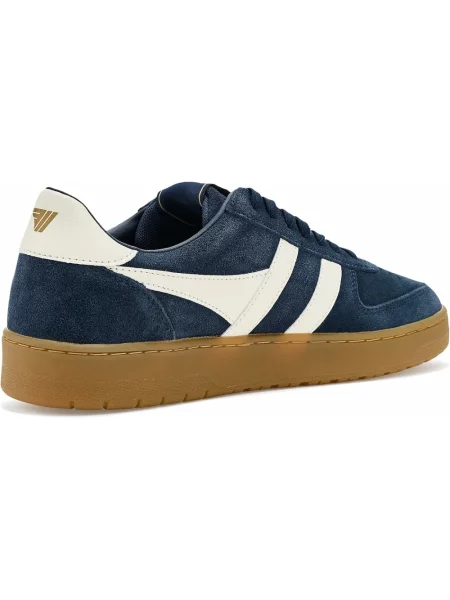 Sneakersy Gola zamszowe niebieskie